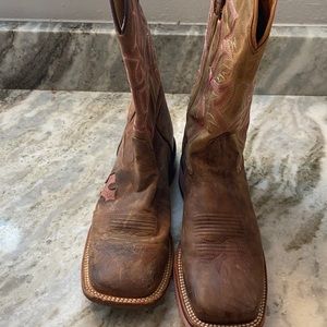 tony lama cross inlay cowgirl boots